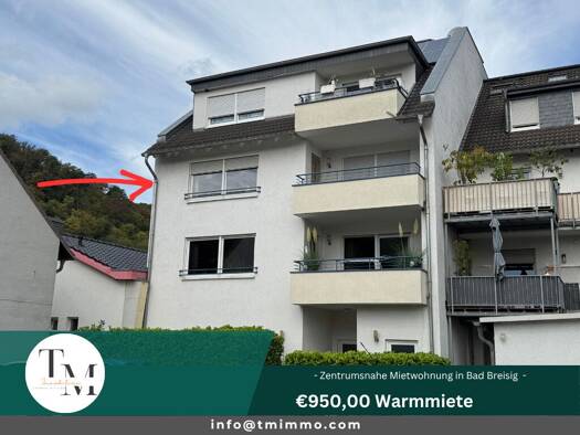 Wohnung zur Miete 750 € 2 Zimmer 76 m² EG Niederbreisig Bad Breisig 53498