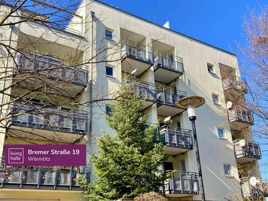 Studio zur Miete 240 € 1 Zimmer 32,3 m² 1. Geschoss Bremer Straße 19 Böllberg-Wörmlitz Halle 06128