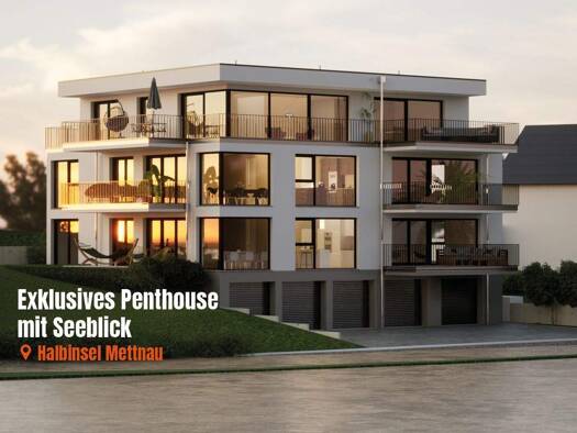 Wohnung zum Kauf - Erstbezug provisionsfrei 3,5 Zimmer 173,5 m² 2. Geschoss Strandbadstraße 56 Radolfzell Radolfzell am Bodensee 78315