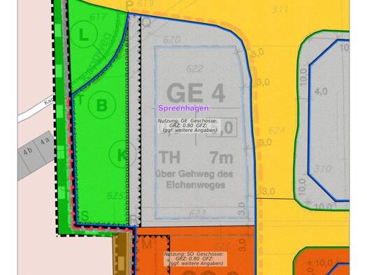 Gewerbegrundstück zum Kauf 540.000 € 4.216 m² Grundstück Gosen Gosen-Neu Zittau 15537