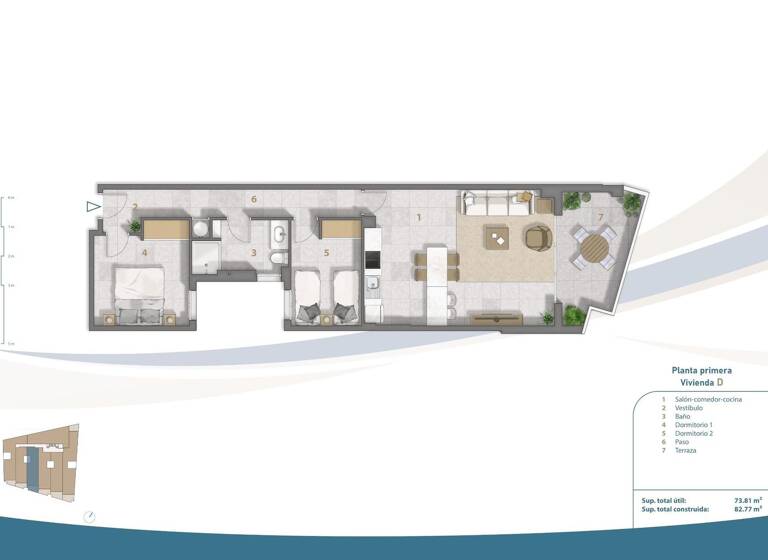 Studio zum Kauf provisionsfrei 430.000 € 3 Zimmer 82 m² Calle Campoamor 121 San Pedro del Pinatar 30740