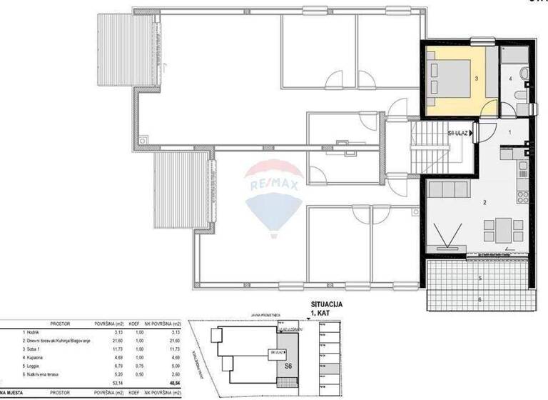 Wohnung zum Kauf 498.000 € 3 Zimmer 81 m² 1. Geschoss Kolan