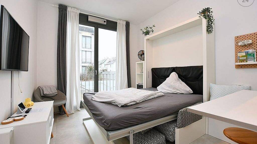 Studio zur Miete Wohnen auf Zeit 1.170 € 1 Zimmer 34 m² frei ab 01.03.2026 West Ludwigsburg 71636