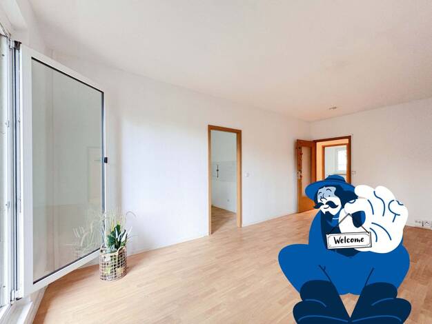Wohnung zur Miete 308 € 2 Zimmer 55,9 m² 4. Geschoss Lerchenwuhne 140 Neustädter Feld Neustädter Feld 39128