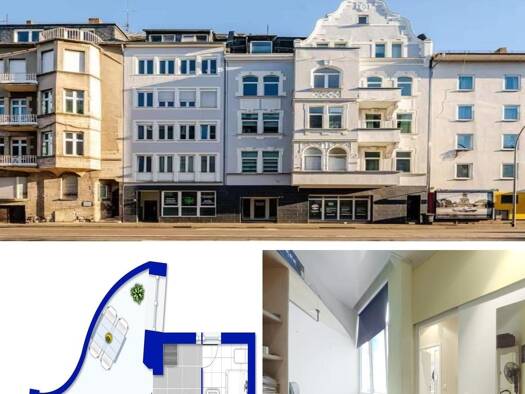 Wohnung zum Kauf 99.000 € 1 Zimmer 25 m² Mitte Koblenz 56068