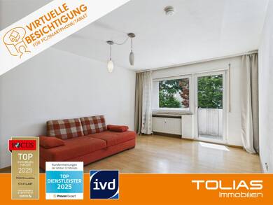 Wohnung zum Kauf 135.000 € 1 Zimmer 33 m² EG Gerlingen 70839
