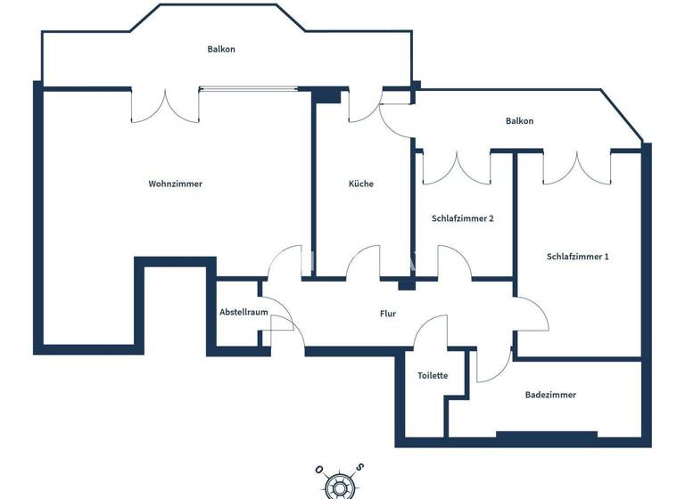 Wohnung zum Kauf 469.000 € 3 Zimmer 105 m² 3. Geschoss Ludenberg Düsseldorf 40629