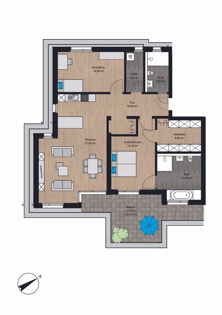 Wohnung zur Miete 900 € 3 Zimmer 122 m²<br/>Wohnfläche ab sofort<br/>Verfügbarkeit Am Pielenhof St. Hubert Kempen 47906