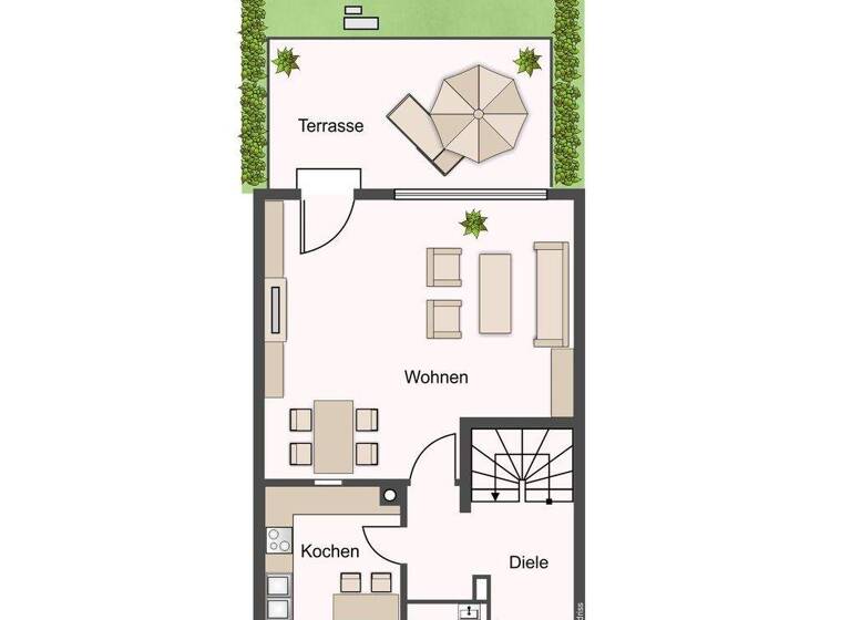 Reihenmittelhaus zum Kauf 369.000 € 5 Zimmer 139 m² 160 m² Grundstück Dansweiler Pulheim 50259