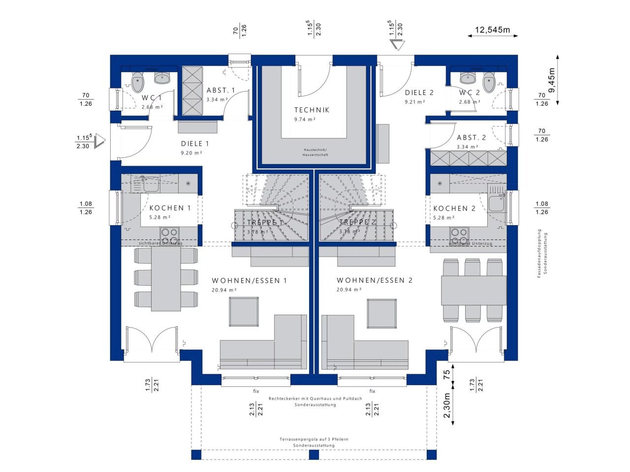 Mehrfamilienhaus zum Kauf 634.120 € 8 Zimmer 201,6 m²<br/>Wohnfläche 498 m²<br/>Grundstück Wildbader Straße 50/4 Rötenbach Bad Teinach- Zavelstein 75385