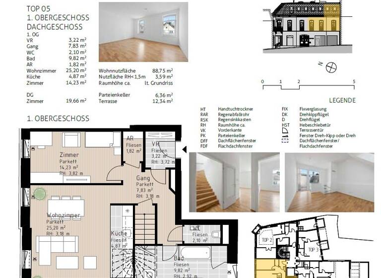 Maisonette zum Kauf 567.653 € 3 Zimmer 92 m² Bad Vöslau 2540
