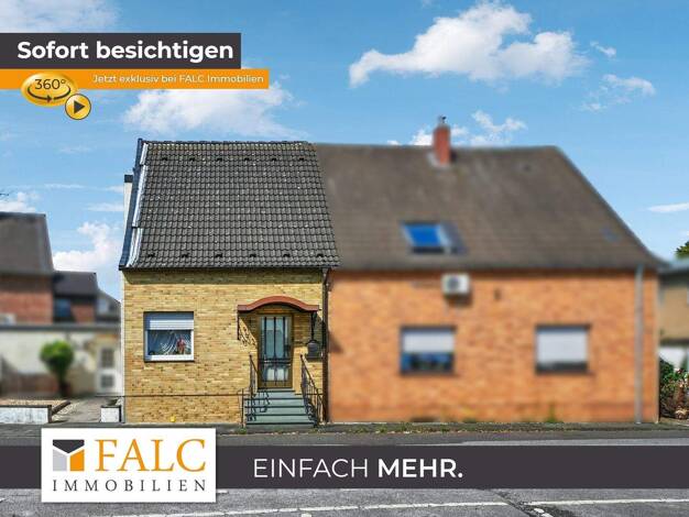 Doppelhaushälfte zum Kauf 220.000 € 3 Zimmer 95,4 m² 279 m² Grundstück Glesch Bergheim 50126