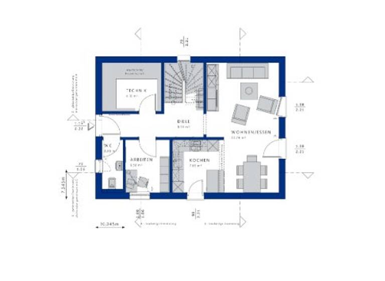 Einfamilienhaus zum Kauf 373.859 € 5 Zimmer 122 m² 1.180 m² Grundstück Reichardtswerben 06667