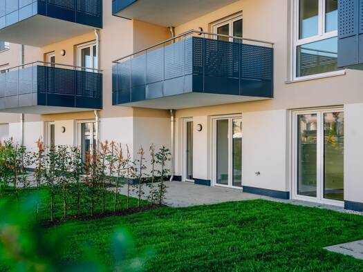 Wohnung zur Miete - Erstbezug 1.400 € 3 Zimmer 83 m² EG Rosenberger Straße Haag Haag i.OB 83527