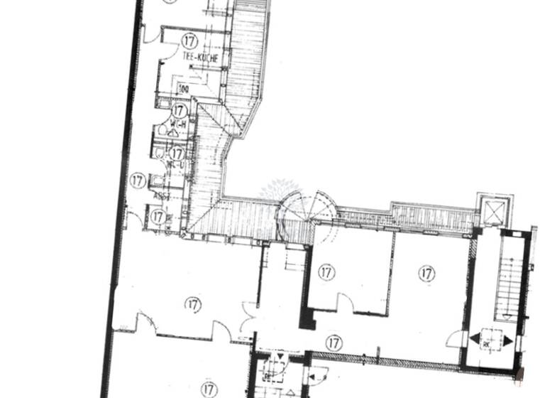 Bürofläche zur Miete provisionsfrei 2.936 € 5 Zimmer 163,1 m²<br/>Bürofläche Niebuhrstraße 10 Charlottenburg Berlin 10629