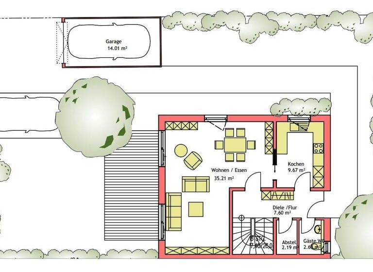 Doppelhaushälfte zum Kauf - Erstbezug provisionsfrei 735.000 € 4 Zimmer 124,4 m² 300 m² Grundstück Gittenbach Pfaffenhofen an der Ilm 85276