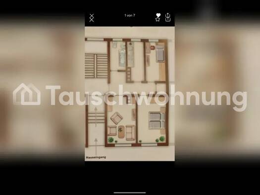 Wohnung zur Miete Tauschwohnung 550 € 2,5 Zimmer 53 m² Blücherplatz Kiel 24105