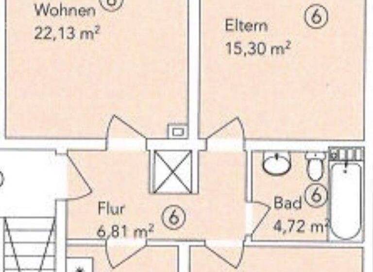 Wohnung zur Miete 710 € 3 Zimmer 74 m² 2. Geschoss Bürger-Meister-Diehl Str. 29 Eisenberg 67304
