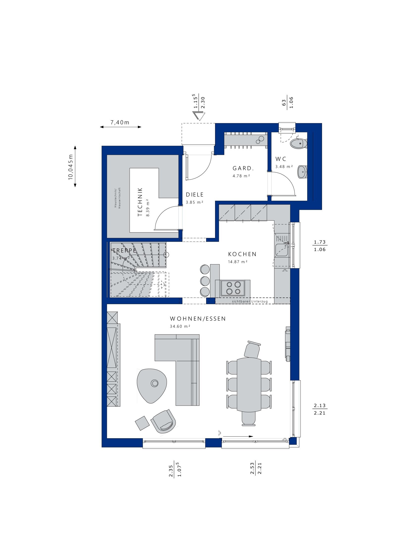 Doppelhaushälfte zum Kauf 595.000 € 5 Zimmer 187 m²<br/>Wohnfläche 400 m²<br/>Grundstück Bad Krozingen Bad Krozingen 79189