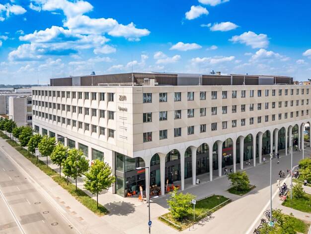 Bürofläche zur Miete - Erstbezug provisionsfrei 23,90 € 3.497 m² Bürofläche teilbar von 235 m² bis 2.714 m² Hildegard-Hamm-Brücher-Straße Aubing-Lochhausen-Langwied München 81248