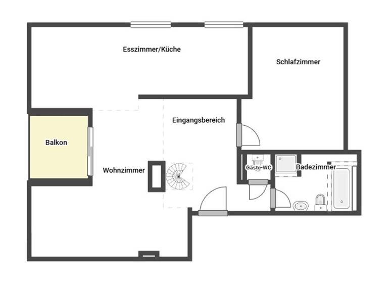 Maisonette zum Kauf 249.000 € 4 Zimmer 90 m² 4. Geschoss Pfungstadt 64319