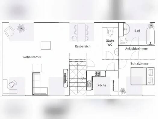 Wohnung zur Miete Tauschwohnung 1.250 € 2,5 Zimmer 80 m² 3. Geschoss Hadern München 80689