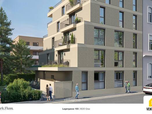 Wohnung zum Kauf 216.128 € 2 Zimmer 50,5 m² EG Lagergasse 103 Gries Graz 8020