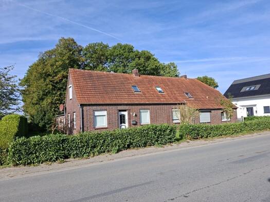 Doppelhaushälfte zur Miete 690 € 4 Zimmer 130 m² 1.016 m² Grundstück frei ab 01.12.2026 Dykhausen Sande 26452