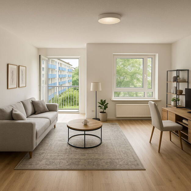 Wohnung zur Miete 850 € 1,5 Zimmer 45 m² 2. Geschoss Sophienstrasse 238 Mühlburg - Alt-Mühlburg Karlsruhe 76185