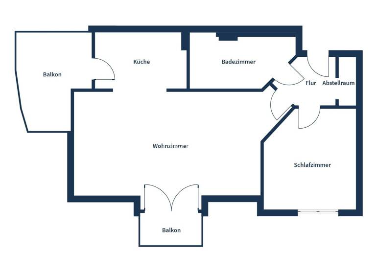 Wohnung zum Kauf 249.000 € 2 Zimmer 60,5 m² 5. Geschoss Niederschönhausen Berlin 13156