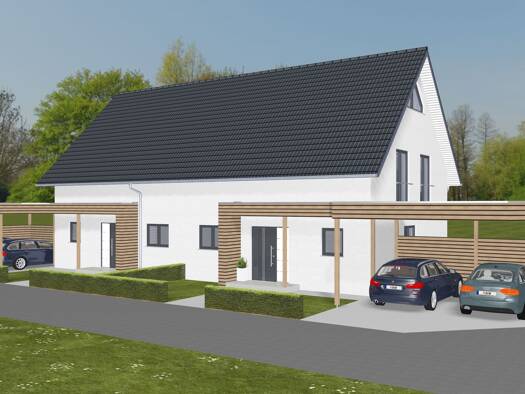 Doppelhaushälfte zum Kauf provisionsfrei 473.600 € 5 Zimmer 126,5 m² 400 m² Grundstück Stillestraße Nettelstedt Lübbecke 32312