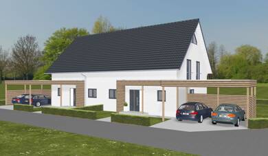 Doppelhaushälfte zum Kauf provisionsfrei 473.600 € 5 Zimmer 126,5 m² 400 m² Grundstück Stillestraße Nettelstedt Lübbecke 32312
