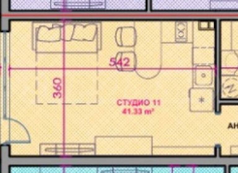 Studio zum Kauf 88.900 € 1 Zimmer 41,3 m² Pomorie