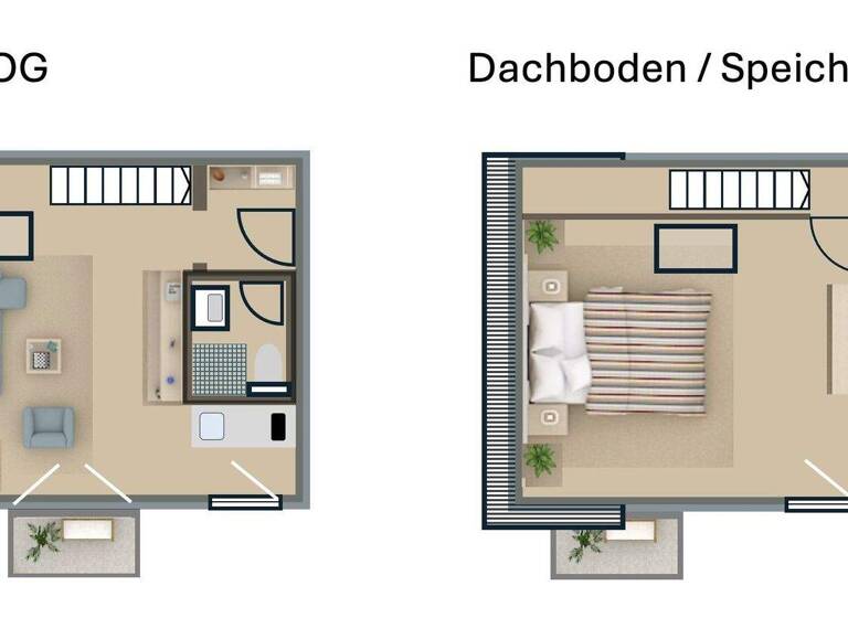 Wohnung zum Kauf provisionsfrei 185.000 € 1,5 Zimmer 42 m² 2. Geschoss Gerhart-Hauptmann-Allee 5a Eichwalde 15732