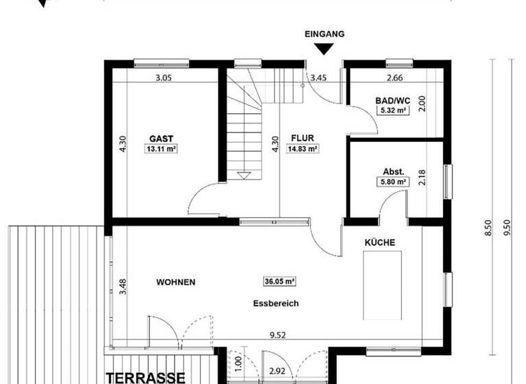 Einfamilienhaus zum Kauf provisionsfrei 599.000 € 5 Zimmer 142,4 m² 516 m² Grundstück Simmelsdorf 91245