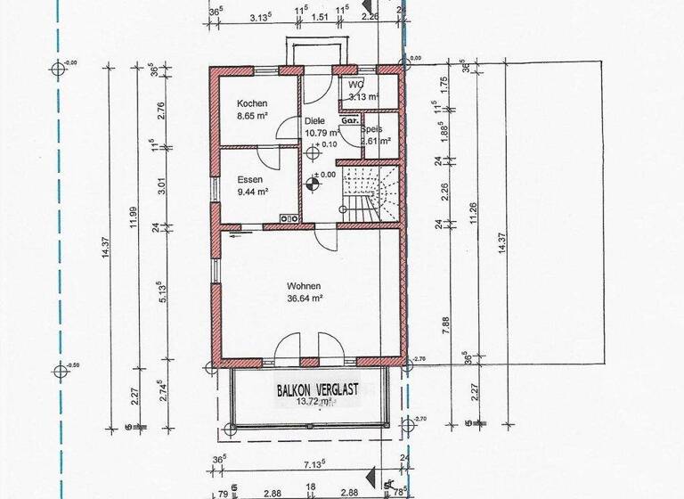 Doppelhaushälfte zum Kauf 358.000 € 6 Zimmer 197 m² 542 m² Grundstück Jetzenau Malching 94094