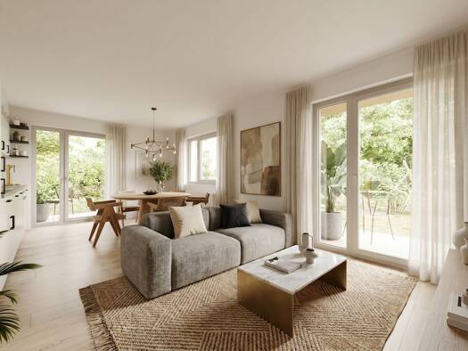 Wohnung zum Kauf - Erstbezug provisionsfrei 799.900 € 3 Zimmer 89,4 m² EG Oberhaching Oberhaching 82041