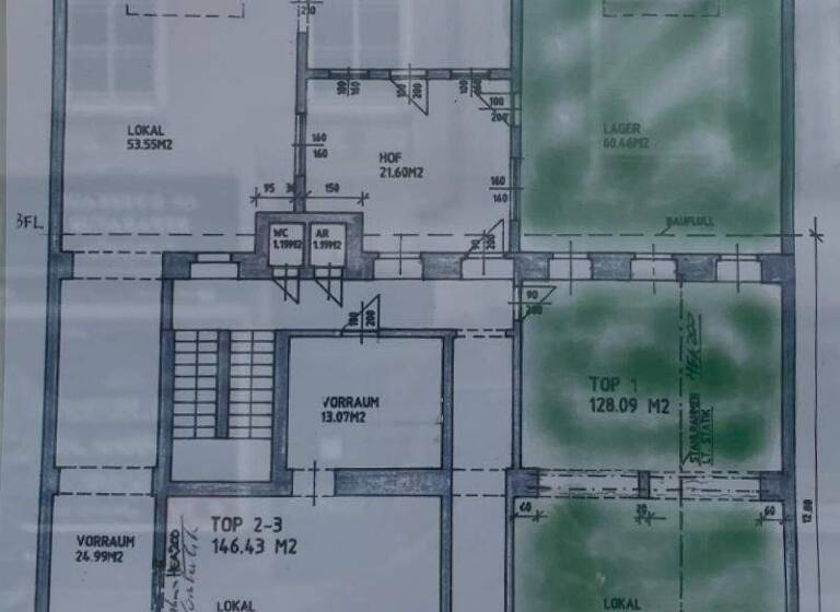 Laden zur Miete 1.719 € 3 Zimmer Wien 12.,Meidling 1120