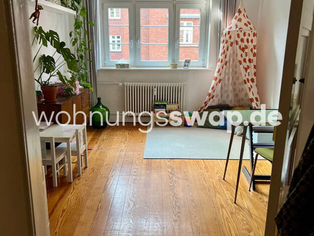 Studio zur Miete Tauschwohnung 630 € 2 Zimmer 50 m² 1. Geschoss Eppendorf Hamburg 20251