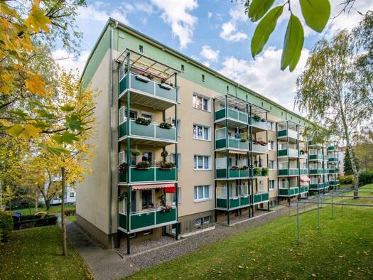 Wohnung zur Miete 195 € 1 Zimmer 33,6 m² 3. Geschoss frei ab sofort Wilhelm-Wander-Straße 16 Schwarza Rudolstadt 07407