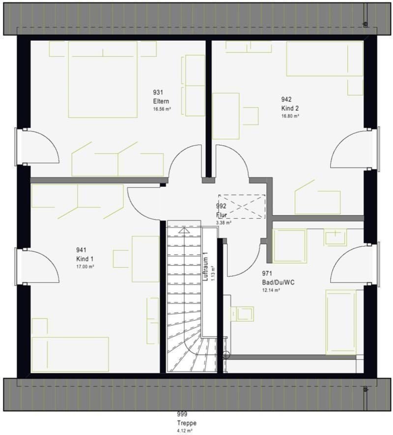 Einfamilienhaus zum Kauf 462.849 € 5 Zimmer 145 m²<br/>Wohnfläche 510 m²<br/>Grundstück Stetten Hechingen 72379