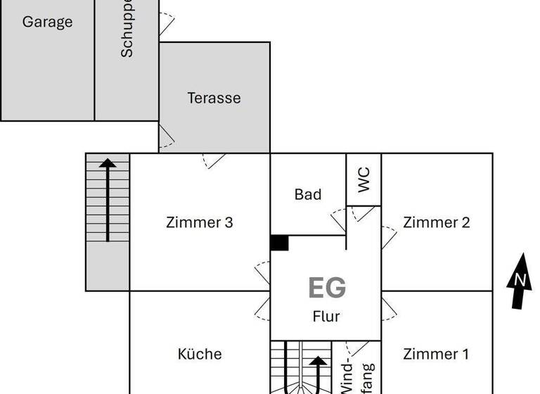 Einfamilienhaus zum Kauf provisionsfrei 315.000 € 7 Zimmer 156,3 m² 601 m² Grundstück Neuhausen 75242