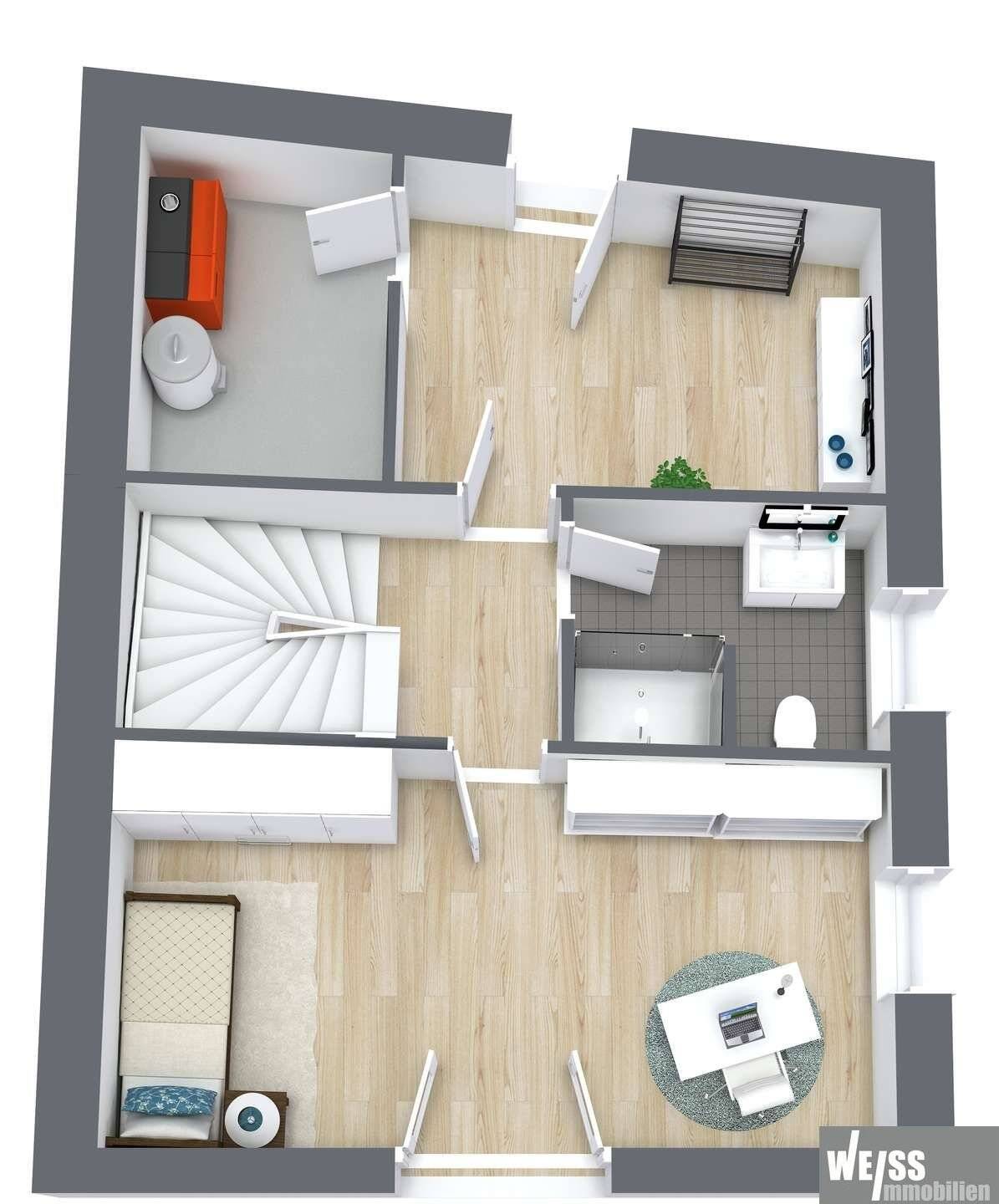 Stadthaus zur Miete 1.400 € 3 Zimmer 125 m²<br/>Wohnfläche 100 m²<br/>Grundstück Fischergasse 20A Frickenhausen am Main 97252