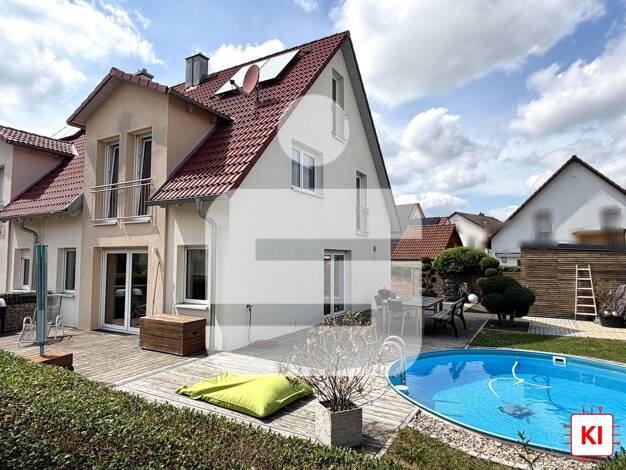 Doppelhaushälfte zum Kauf 495.000 € 4 Zimmer 101,4 m² 341 m² Grundstück Ammersricht Amberg 92224