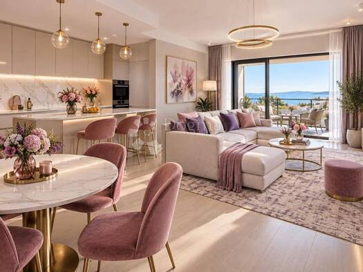 Wohnung zum Kauf 286.989 € 2 Zimmer 46 m² Geschoss 2/3 Stobreč, Split - Okolica Split 21000