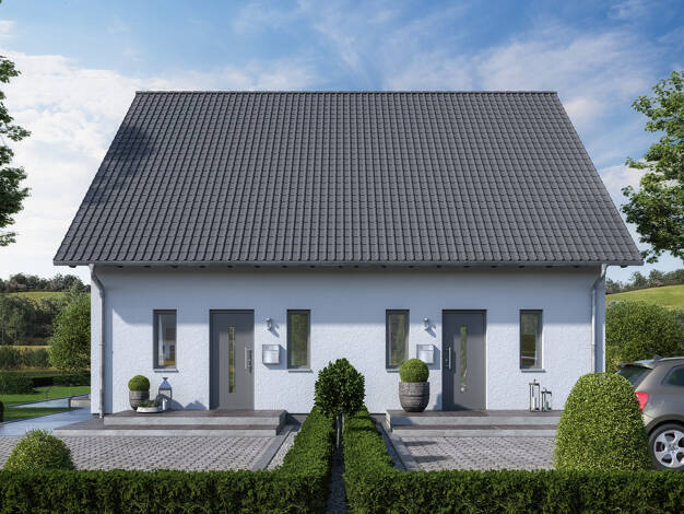 Doppelhaushälfte zum Kauf provisionsfrei als Kapitalanlage geeignet 344.000 € 5 Zimmer 139 m² 380 m² Grundstück Hammerschmiede Pforzen 87666