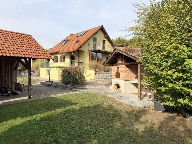 Einfamilienhaus zum Kauf provisionsfrei 521.000 € 5 Zimmer 125 m² 840 m² Grundstück Fetzelhofen Lonnerstadt 91475