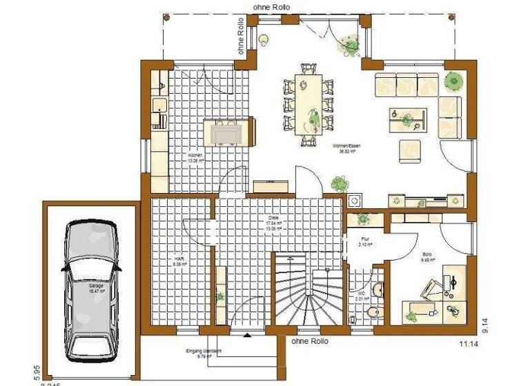 Einfamilienhaus zum Kauf 585.000 € 5 Zimmer 150 m² 1.100 m² Grundstück Löschenrod Eichenzell 36124