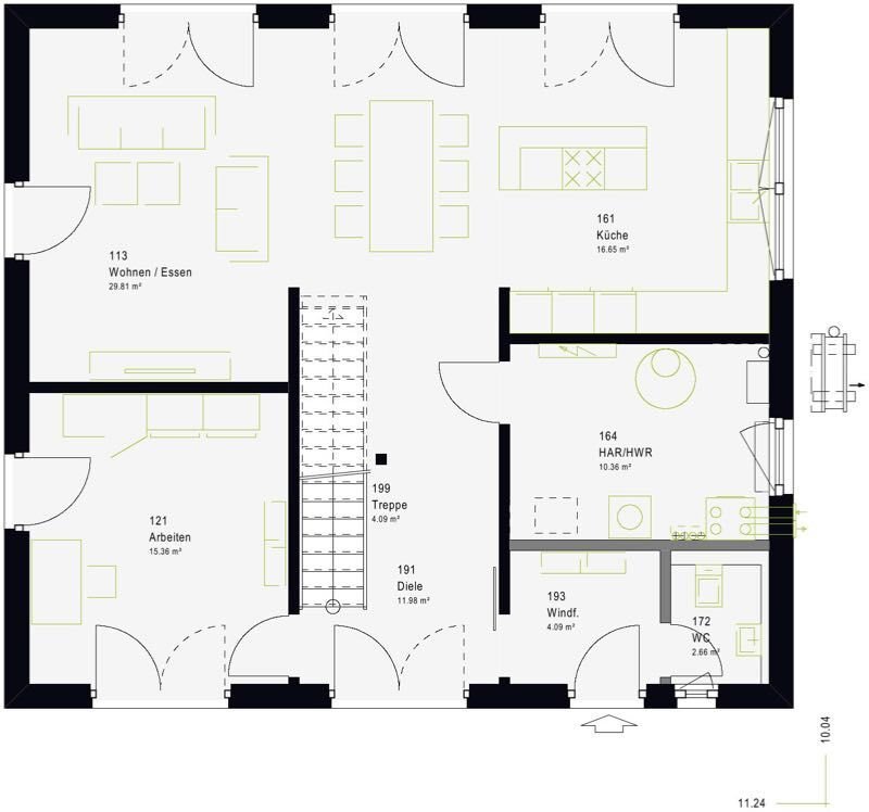 Einfamilienhaus zum Kauf provisionsfrei 395.000 € 180 m²<br/>Wohnfläche 550 m²<br/>Grundstück Lette Oelde 59302