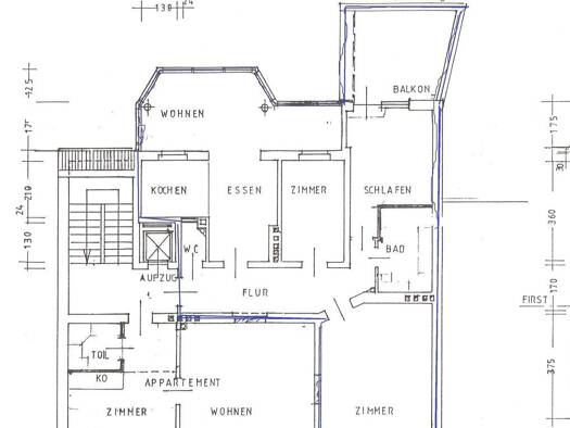 Wohnung zur Miete 525 € 4 Zimmer 106 m² frei ab 01.12.2026 Christianenstraße 17 Merseburg Merseburg 06217